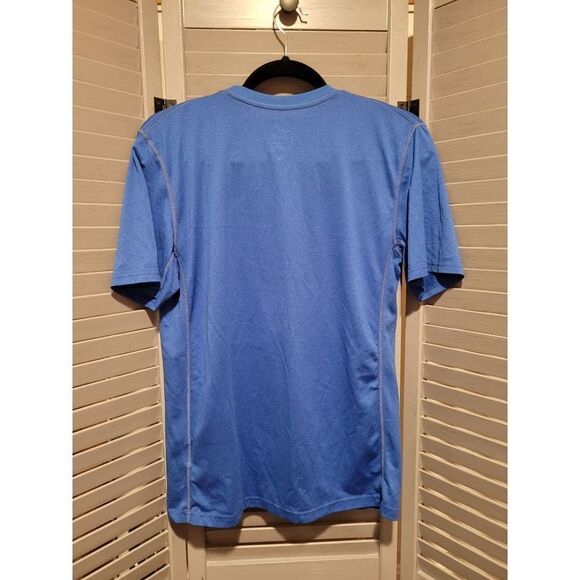 Nike Royal Blue Dri-Fit Short Sleeve Shirt- Size S - Picture 4 of 4